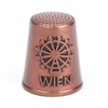 Personalized Tourist Souvenir Sewing Fingers Thimble Logo Custom Metal Souvenir Thimbles