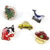 Custom Logo US Souvenir Brooch Badge Safety Metal Enamel Lapel Pins for Clothes Hat