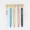 Wholesale Custom Logo Printed Souvenir Crystal Heart Ballpoint Pen for Gifts