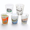 Personalized Custom Logo Souvenir 2oz Shot Glasses Printed Frosted Shot Glass