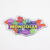 Customized Design Mongolia Tourist Souvenir 3d Aluminium Foil Refrigerator Fridge Magnet