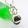 Manufacturer Custom Design Zinc Alloy Iceland Tourist Souvenir Gifts Metal Key Chain Viking Keychain