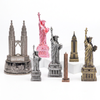 Custom Famous Landmark New York Souvenir Sculpture Statue of Liberty Metal Figurine Ornament