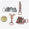 Custom Greece Athens Landmarks Souvenir Metal Bottle Opener Fridge Magnet Souvenir OEM Manufacturer