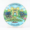 Custom Logo Printed Decorative Ornament Gifts Countries City Tourist Souvenir Ceramic Plate