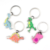 Custom Design Zoo Theme Park Tourist Souvenir Gifts Animal Keychain Keyring Metal Key Chain