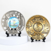 Customizable Die Cut Zinc Alloy Metal Dubai Oman Souvenir Plate
