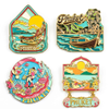 Manufacturer Custom Design Thailand Tourist Souvenir 3D Metal Magnetic Sticker Fridge Magnet