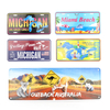 Custom Embossed Australia Countries Tourist Souvenirs Metal Decorative Aluminum Car License Plate