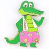 Custom Metal Bobble Fridge Magnet 3D City Souvenir Wobbly Spring Refrigerator Magnet