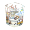 Wholesale Custom Logo Engraved Countries Souvenir Mini Square Shot Glasses