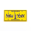 Factory Custom Design Metal US Cities New York Souvenirs Car License Plate Fridge Magnet