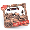 Customized Design Country Viking Norway Souvenir 3D Metal Ref Fridge Magnet