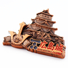  Customized Zinc Alloy Metal Japan City Tokyo Souvenir 3D Ref Fridge Magnet