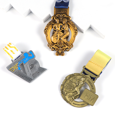 Manufacturer Custom Design Zinc Alloy Metal Medals Souvenir Running Sports Medal