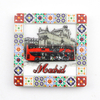 Personalized Spain Madrid Barcelona Souvenirs Custom 3d Poly Resin Fridge Magnets for Decor