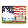 Customized Design 3D Polyresin Magnet Washington D.C.Tourist Souvenir Resin Fridge Magnets