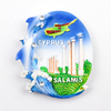 Customised Made Cyprus Souvenirs 3d Polyresin Crafts Home Decor Resin Ref Fridge Magnet