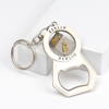 Custom Bottle Opener Keychain Country Souvenir Metal Spinning Rotated Metal Keychain