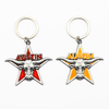 Factory Direct Custom Logo Texas City Souvenir 3d Zinc Alloy Metal Keychain