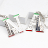 Customised Design Morocco Souvenir Alphabet Letter Keychain Initial Metal Key Chain