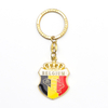 Custom Design Zinc Alloy Belgium Brussels Souvenir Gifts Keyring Metal Keychain
