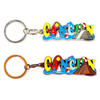Custom Mexico Cancun Souvenir Keychain Personalized Beach Souvenir Metal Key Chain Keyring