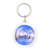 Customized Various Shapes Double Side Tourist Souvenir Keychain Plastic Clear Acrylic Key Chain