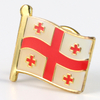 Custom Logo Tourist Souvenirs National Flag Collection Metal Lapel Pin Badge