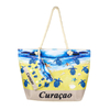 Wholesale Custom Printed Eco Curacao Island Tourist Souvenir Bag Beach Tote Bag