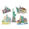 Custom Design Logo New York Souvenir Resin Magnet Countries City Polyresin 3D Fridge Magnets