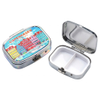 Custom Logo Stainless Steel Souvenir Metal Medicine Case Pill Storage Box