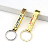 Custom Your Design Idea London Souvenir Metal Beer Bottle Opener Dice Spinning Keychain
