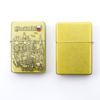 Custom Logo Pocket Souvenirs Metal Windproof Lighter Cigarette Kerosene Oil Lighters