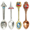 Custom Your Own Logo Vintage Antique Sliver Decor Countries Tourist Gifts Metal Souvenir Spoon