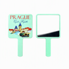 Wholesale Custom Your Own Logo Cities Travel Souvenir Handheld Mirror with Handle