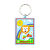 Wholesale Customized Singapore Tourist Souvenir Silicone PVC Keychain 3D Soft Rubber Key Chain