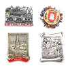 Custom Design Germany Travel Souvenir 3D Metal Refrigerator Fridge Magnet