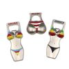 Customized Design Cancun Island Souvenir Beach Sea Enamel Metal Beer Bottle Opener Magnet