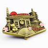  Customized Zinc Alloy Metal Japan City Tokyo Souvenir 3D Ref Fridge Magnet