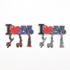 Customised Made South Korea Jeju Island Souvenir Tourist Metal Fridge Magnet