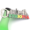 Personalized Design Ethiopia Souvenir Custom Metal Bottle Opener Fridge Magnet