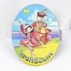 Customized Design Mongolia Souvenir Aluminum Foil Refrigerator Fridge Magnet
