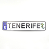 Custom Logo Tenerife Country City Souvenir Aluminum 3D Metal Car License Plate Wholesale