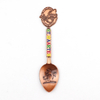 Factory Customised Made Zinc Alloy Countries City Tourist Metal Souvenir Spoon
