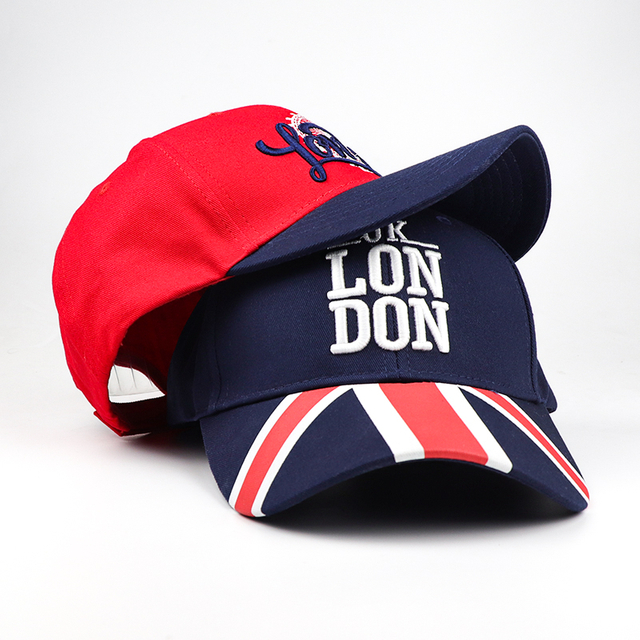 Personalized London Souvenir Sports Baseball Caps Hat with Customized Logo