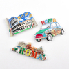 Customised Design Italy Rome Tourist Souvenir Magnet 3d Resin Refrigerator Magnets for Fridge Decor