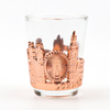Personalized Custom Engraved Logo Tourist Souvenir Metal Glass Shot Glasses