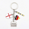 Personalized Custom Logo Countries City Travel Gifts Germany Souvenir Keychain Metal Key Charms