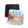 Custom Logo Printing Countries City Beach Island Souvenir Oval Square Tinplate Fridge Magnet